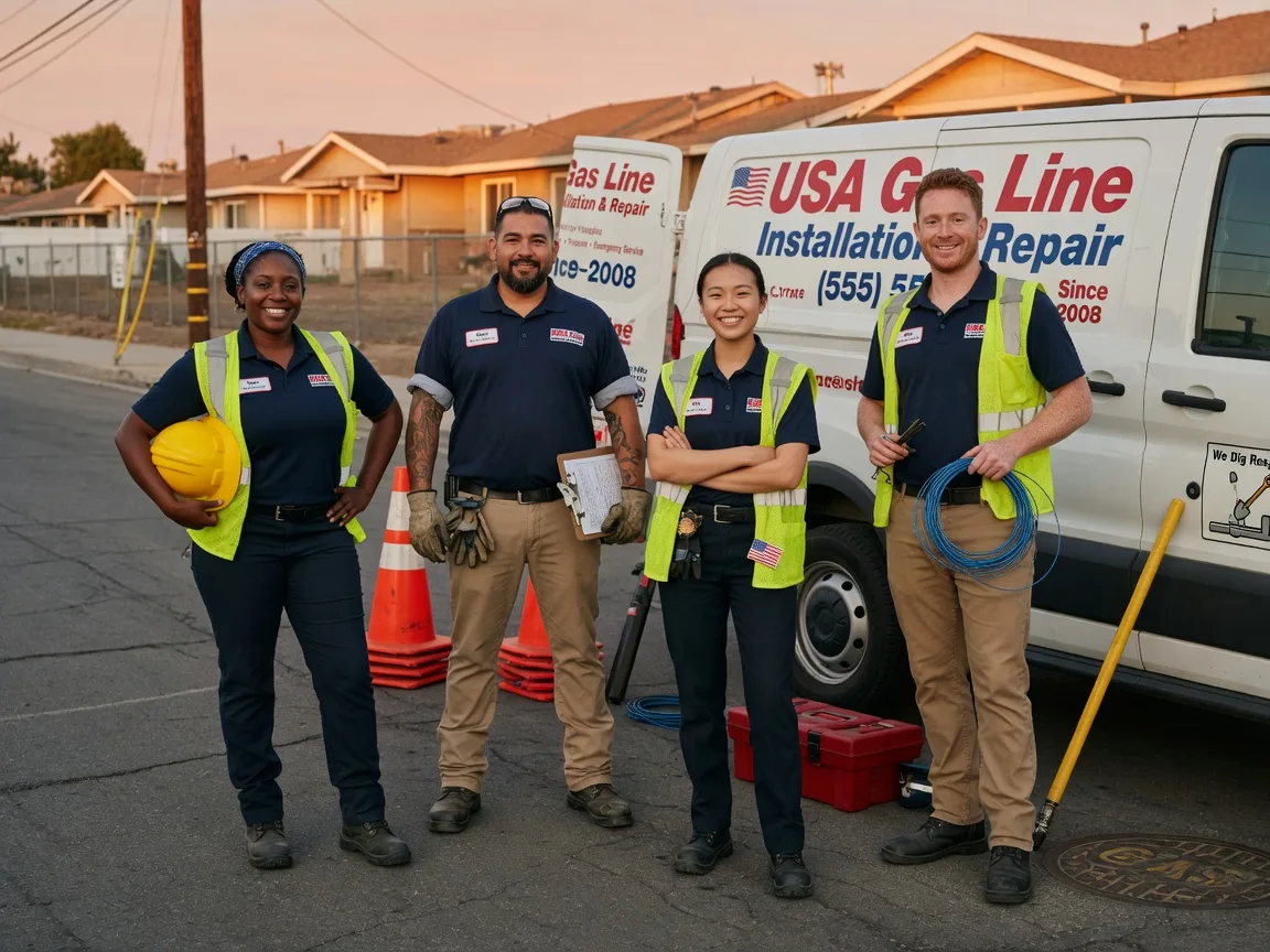 Gas Line Installation company in Milton, GA